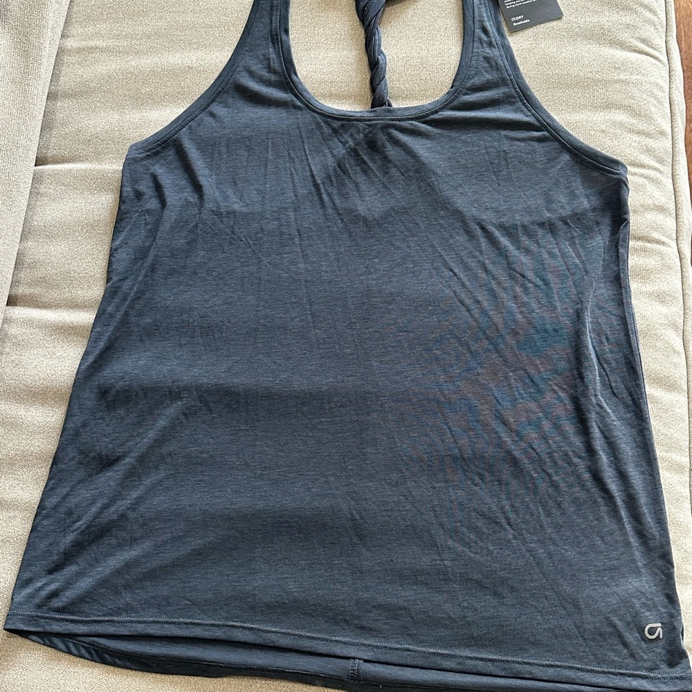 Gap Breathe Ait Women's Charcoal Gray Tank Top